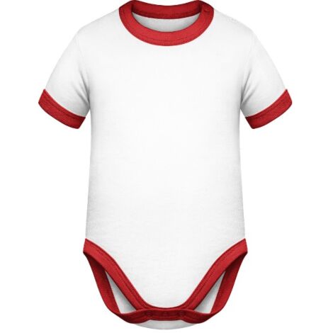 Weiß / Rot - Front